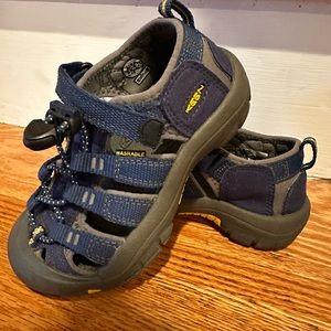 Boys keen water shoes